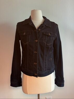 Liverpool Black Denim Jean Jacket